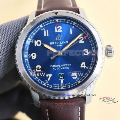 Breitling Pilot Legend Aviation Dark Blue Dial Swiss Automatic Mechanical Watch Replica 